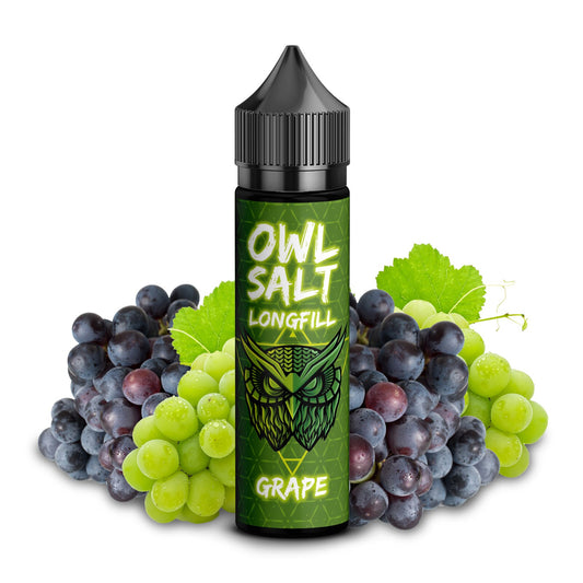 OWL Salt Longfill Grape Ovedosed 10 ml in 60 ml Flasche