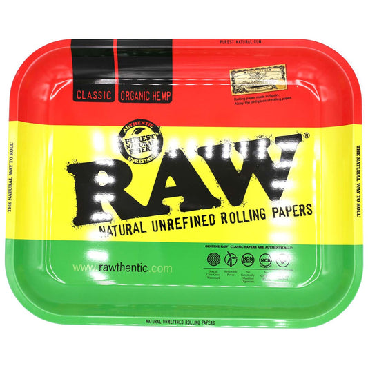 RAW Rasta Rolling Tray Large 34,0 x 27,5 x 3,0 cm