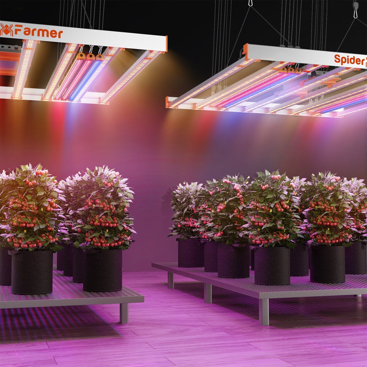 2024 Spider Farmer® Zusätzliches UV-365nm-LED-Lichtleisten-Set für Pflanzen (90cm)