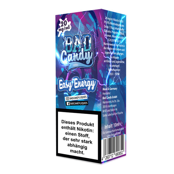 BAD CANDY Easy Energy Nikotinsalz Liquid 10 ml