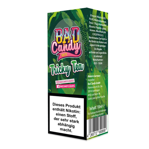 BAD CANDY Tricky Tea Nikotinsalz Liquid 10 ml