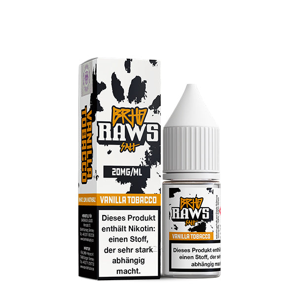 BAREHEAD Raws Vanilla Tobacco Nikotinsalz Liquid 10 ml