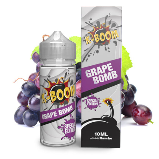 K-BOOM Grape Bomb Original Rezept Aroma 10ml