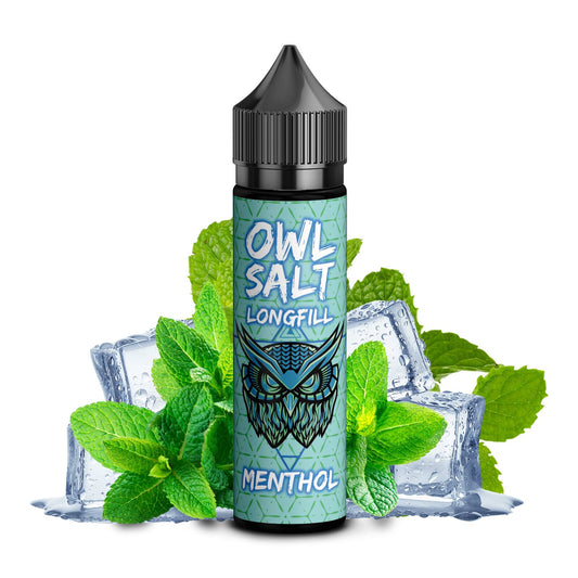 OWL Salt Longfill Menthol Ovedosed 10 ml in 60 ml Flasche