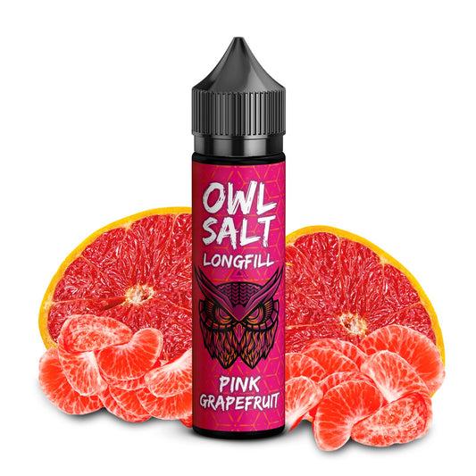 OWL Salt Longfill Pink Grapefruit Ovedosed 10 ml in 60 ml Flasche