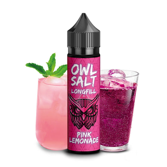 OWL Salt Longfill Pink Lemonade Ovedosed 10 ml in 60 ml Flasche