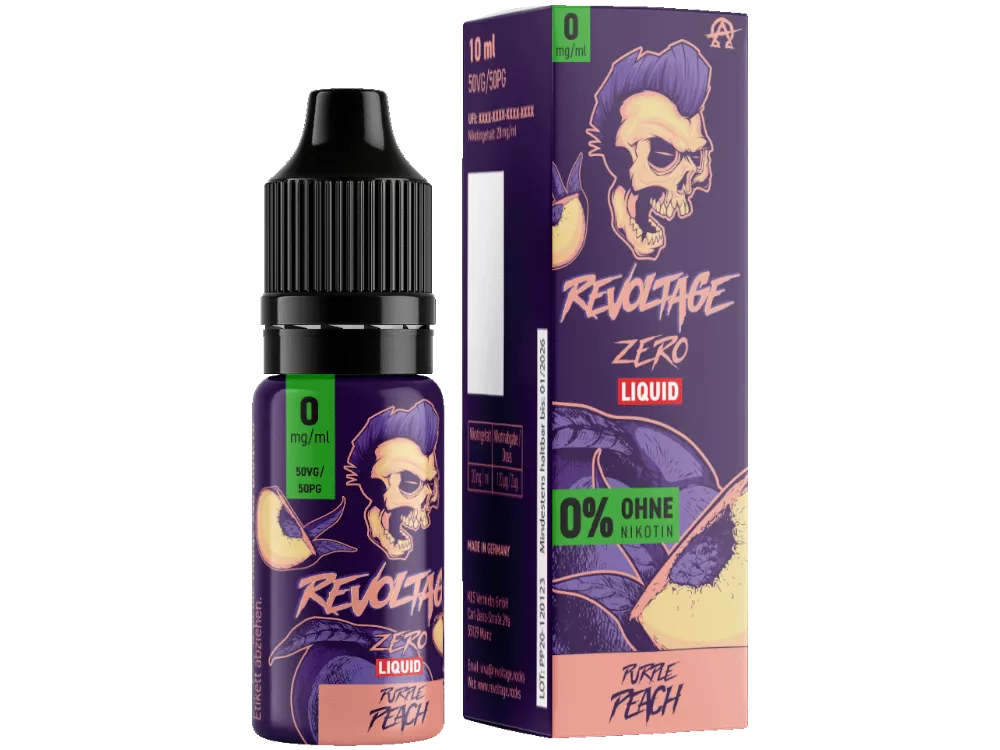 Revoltage - Hybrid Nikotinsalz Purple Peach Liquid 10ml