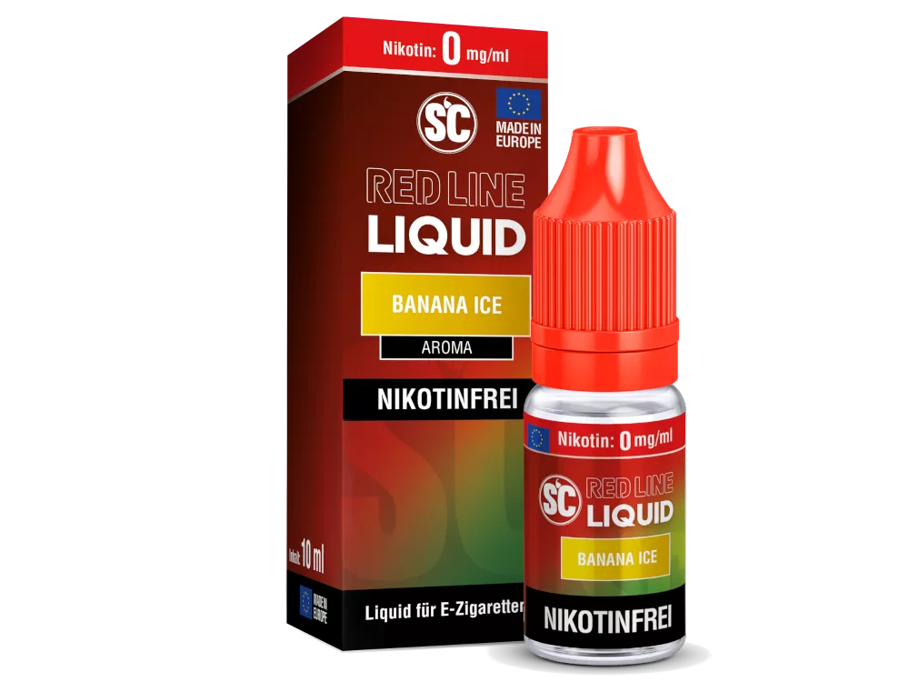 SC - Red Line - Banana Ice - Nikotinsalz Liquid 10ml