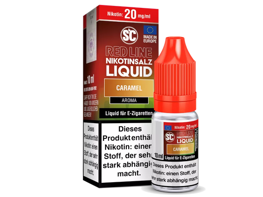 SC - Red Line - Caramel - Nikotinsalz Liquid 10ml