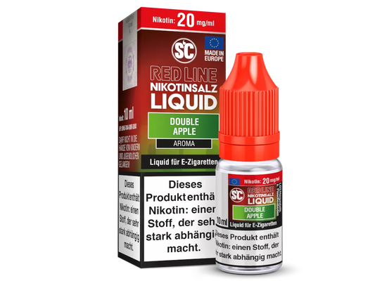 SC - Red Line - Double Apple - Nikotinsalz Liquid 10ml