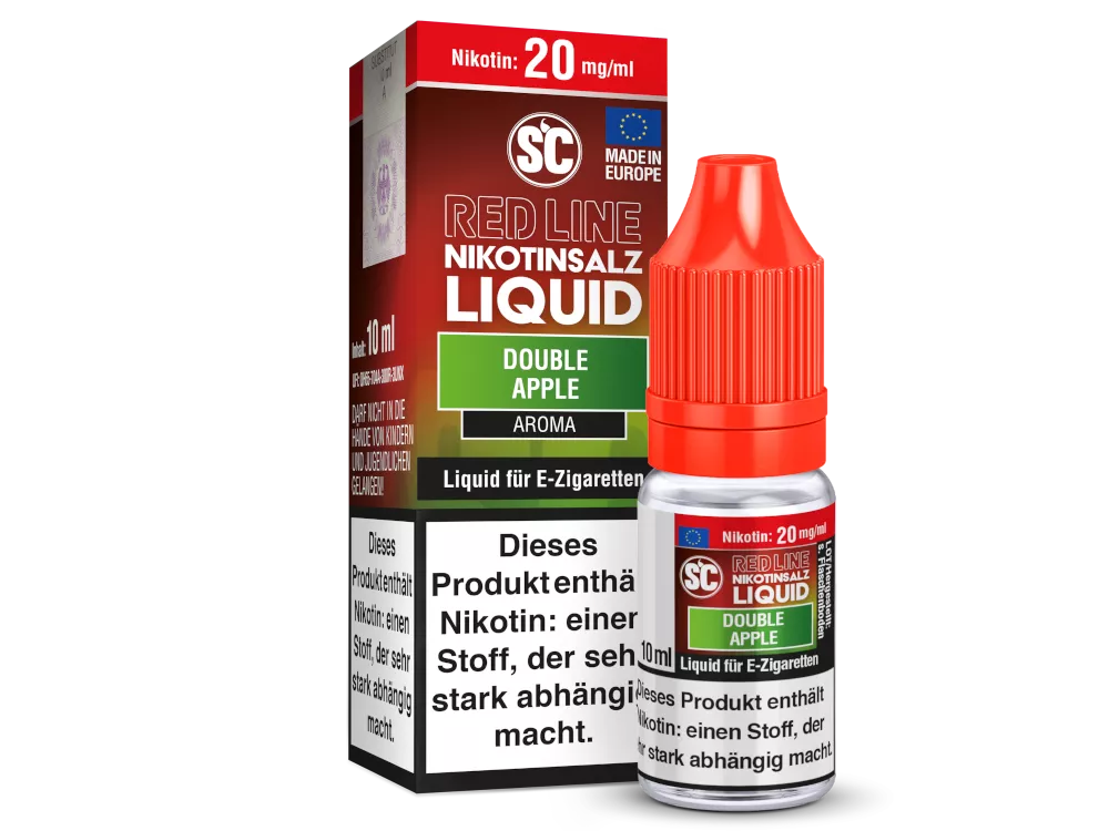 SC - Red Line - Double Apple - Nikotinsalz Liquid 10ml