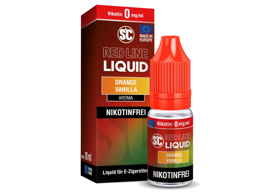 SC - Red Line - Orange Vanilla - Nikotinsalz Liquid 10ml