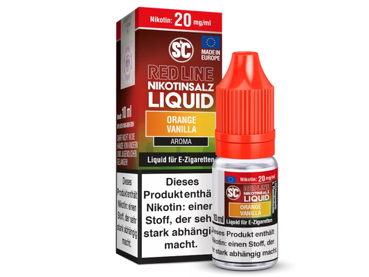 SC - Red Line - Orange Vanilla - Nikotinsalz Liquid 10ml