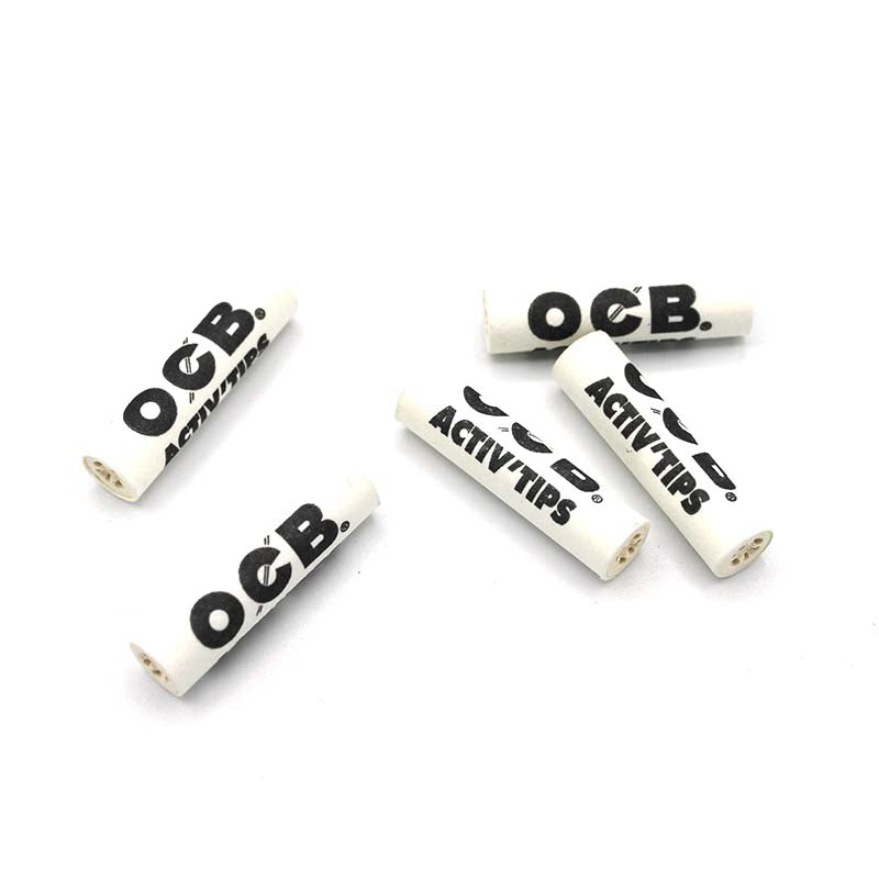OCB Aktivkohlefilter Activ Tips Slim Ø 7 mm (50 Stück)