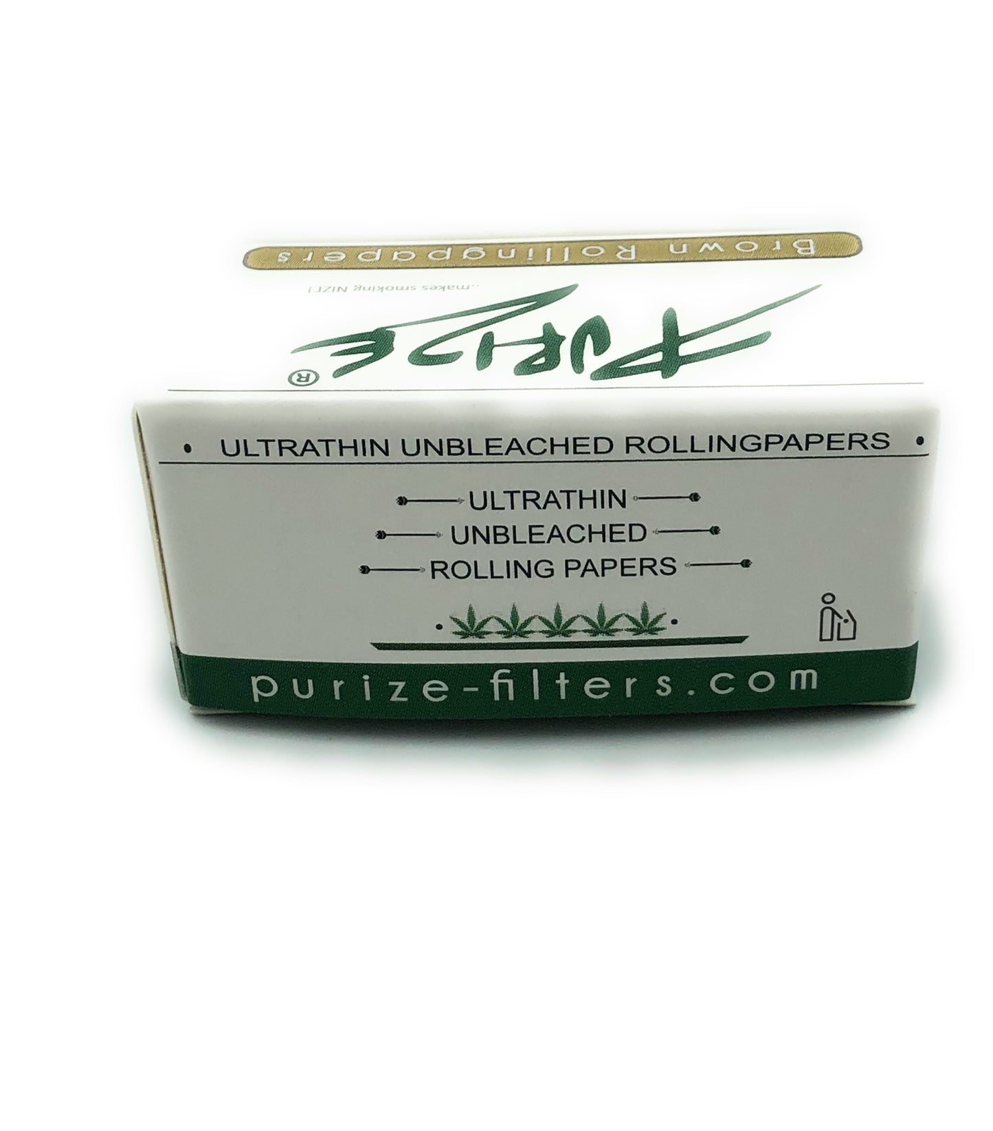PURIZE Brown Rolls 4m unbleached Papers