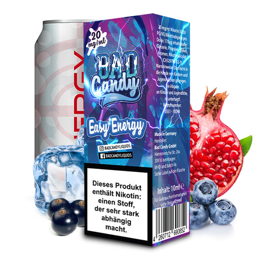 BAD CANDY Easy Energy Nicotine Salt Liquid 10 ml