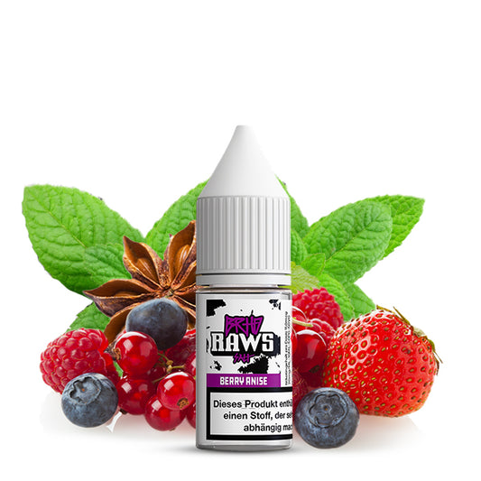 BAREHEAD Raws Berry Anise Nicotine Salt Liquid 10 ml