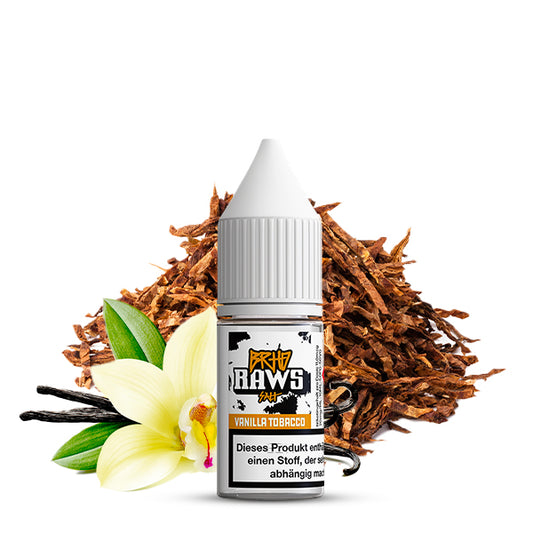 BAREHEAD Raws Vanilla Tobacco Nicotine Salt Liquid 10 ml