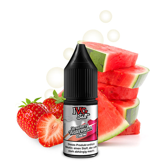 IVG Strawberry Watermelon Nicotine Salt Liquid 10 ml
