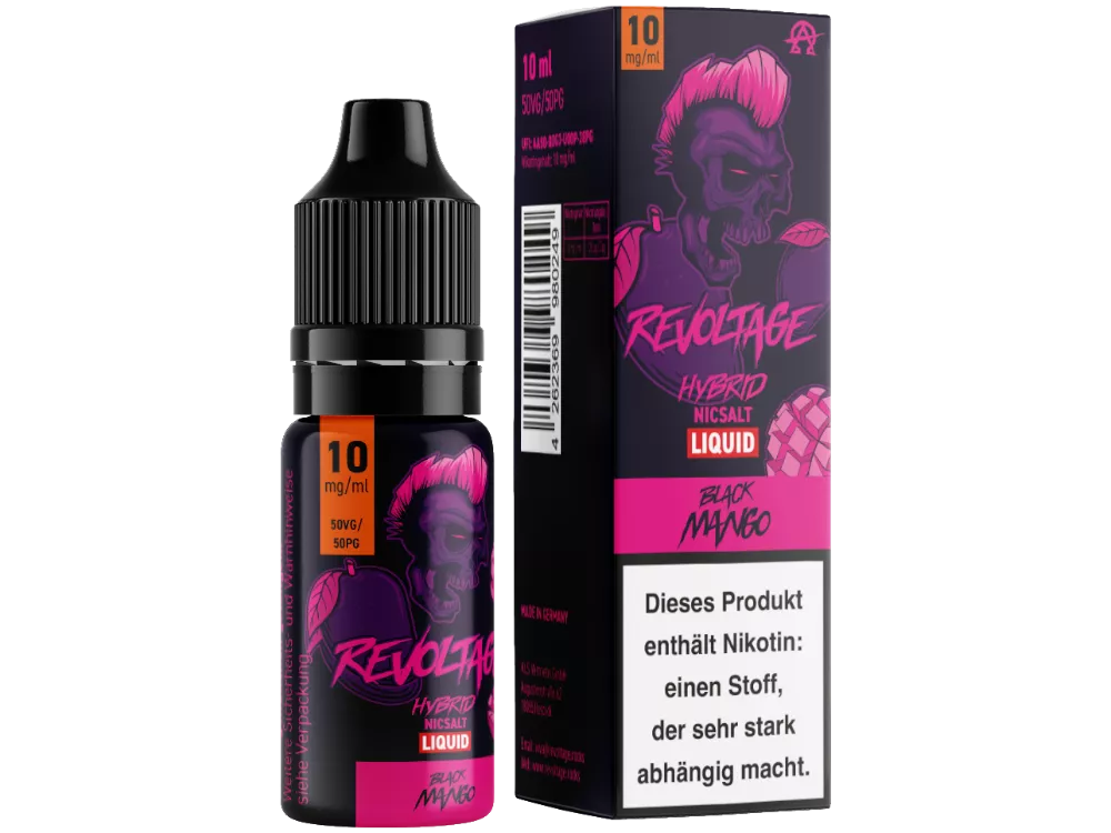 Revoltage - Hybrid Nikotinsalz Black Mango Liquid 10ml