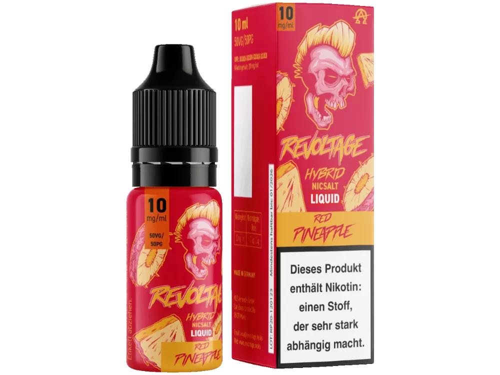 Revoltage - Hybrid Nikotinsalz Red Pineapple Liquid 10ml